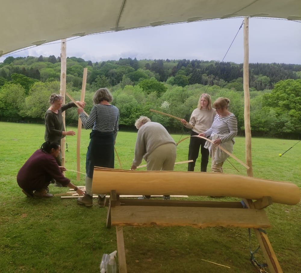 Image of One-day basketry course - Weave a wall basket or side bag