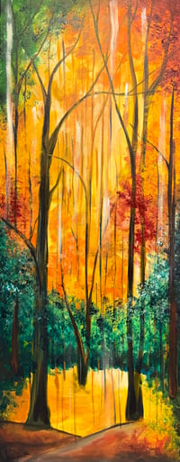Autumn Warmth Original Painting 