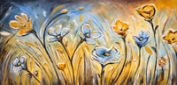 Windblown Original Painting 