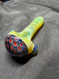Image 1 of Fumed w/ Red Cap Color Changer #063