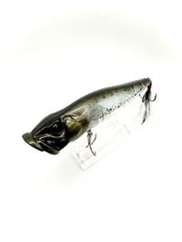 Image 1 of Popper Baby Bass Blacked Out and Blue Tone Transparent  90mm