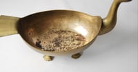 Image 3 of Mid Century Brass Duck