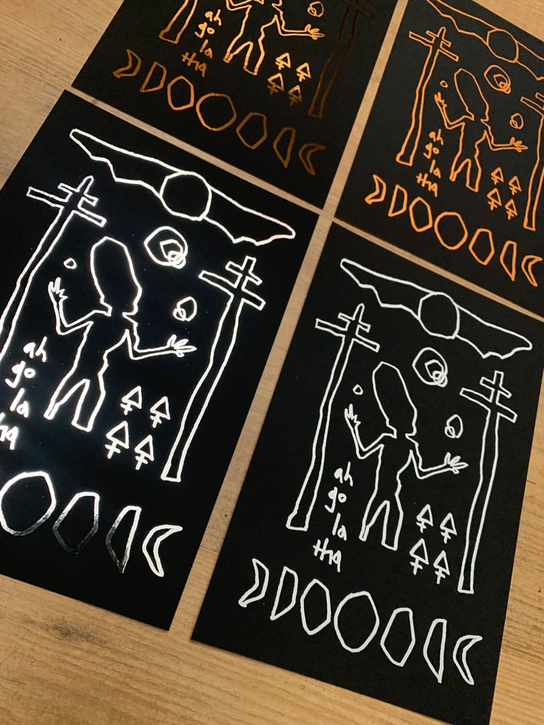 glyphsong of Agolotha 6x9 metallic prints Image 2