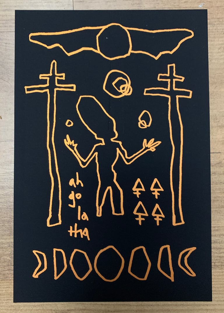 glyphsong of Agolotha 6x9 metallic prints Image 4