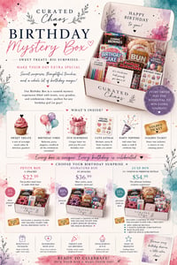 Sweet Chaos | Birthday Bundle Box