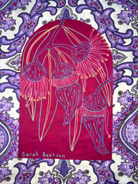 Image 1 of 10/2 Purple Paisley and Plum Gums