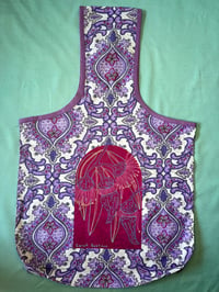 Image 2 of 10/2 Purple Paisley and Plum Gums