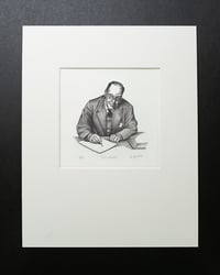 Image 1 of C. S. Lewis, Wood Engraving
