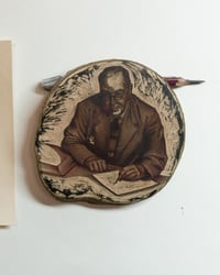 Image 5 of C. S. Lewis, Wood Engraving