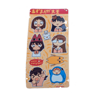 azumanga daioh sticker sheet