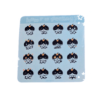 how r u feeling sticker sheet