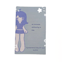 an invisible difficulty in life zine