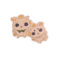 angel cats sticker