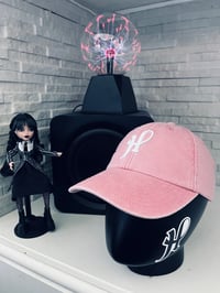 Image 1 of Pink H cap 