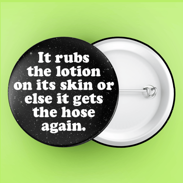 Image of badge le silence des agneaux - the silence of the lambs - rubs