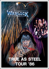Warlock - True As Steel Tour '86