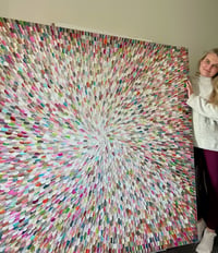 Image 5 of 'Luminescence 19' - 150x150cm