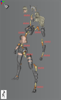 Image 5 of 【Pre order】kaiyodo Revoltech style Magik 1/12 scale Action Figure
