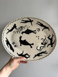 Image 1 of Oval platter - seals and friends