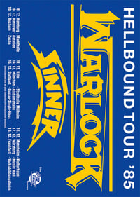 Warlock - Hellbound Tour '85 (Version 3)
