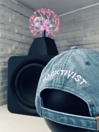 Image 2 of Blue stone washed denim H cap 