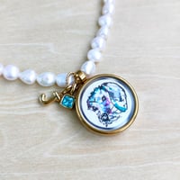 Image 2 of The Pearl Trinity Necklace