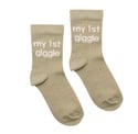 ‘My First’ Milestone Baby Socks