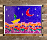 Seule au clair de Lune