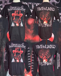 Image of Officially Licensed Prostitute Disfigurement "Embalmed Madness" Cover Art Short/Long Sleeves Shirts!