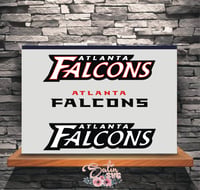 Image 4 of Atlanta Falcons Set2 NEW Design SVG Files, Cricut, Studio, Digital Cut Files