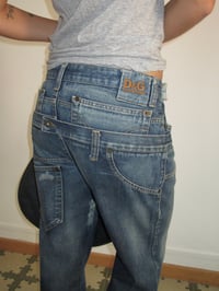 Image 1 of Dolce & Gabbana double waisted jeans