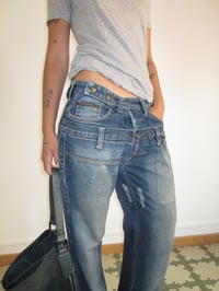 Image 2 of Dolce & Gabbana double waisted jeans