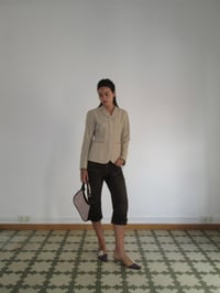 Image 1 of Jean Paul Gaultier denim capris