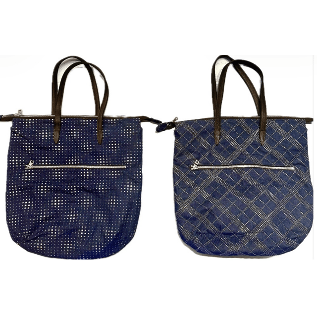 Blue Tree Bespoke Totes- Metallic Denim Drop! Two Styles - Image 4 of 4