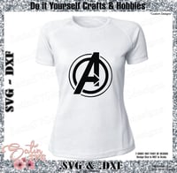 Image 3 of Avengers Infinity War End Game Icons Marvel Design SVG Files, Digital Cut Files