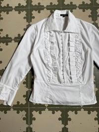 Image 3 of Amaya Arzuaga ruffle shirt