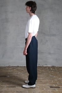 Image 14 of Club Trouser linen - Dark Navy