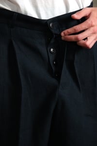 Image 19 of Club Trouser linen - Dark Navy