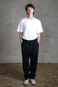 Image 2 of Club Trouser linen - Dark Navy