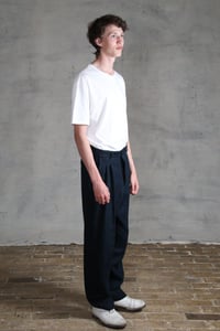 Image 11 of Club Trouser linen - Dark Navy