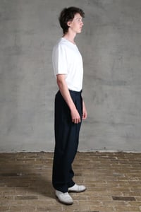 Image 8 of Club Trouser linen - Dark Navy