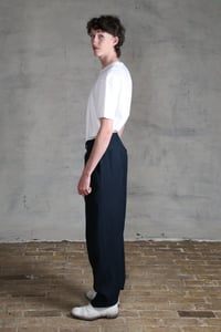 Image 13 of Club Trouser linen - Dark Navy