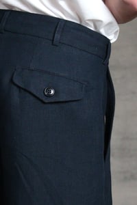 Image 20 of Club Trouser linen - Dark Navy