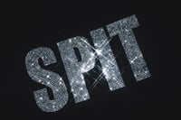 Image 3 of THE RHINESTONE SPIT. TEE