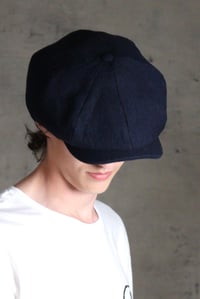 Image 3 of Albert Cap - Japanese Indigo 