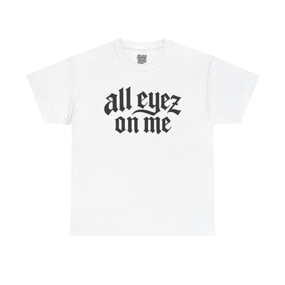 Image of Unisex All Eyez On Me Tee — Vintage Gothic Graphic T-Shirt