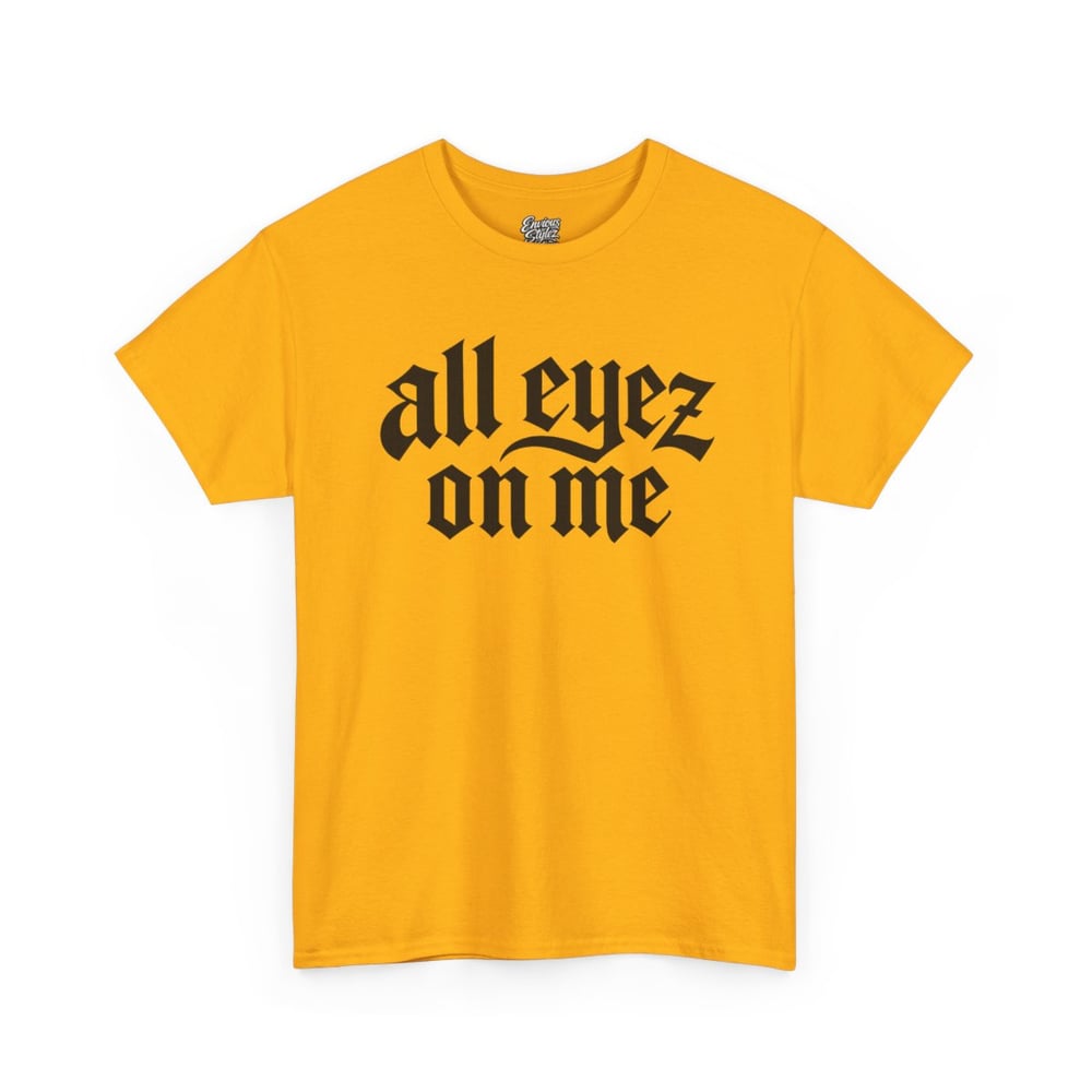 Image of Unisex All Eyez On Me Tee — Vintage Gothic Graphic T-Shirt