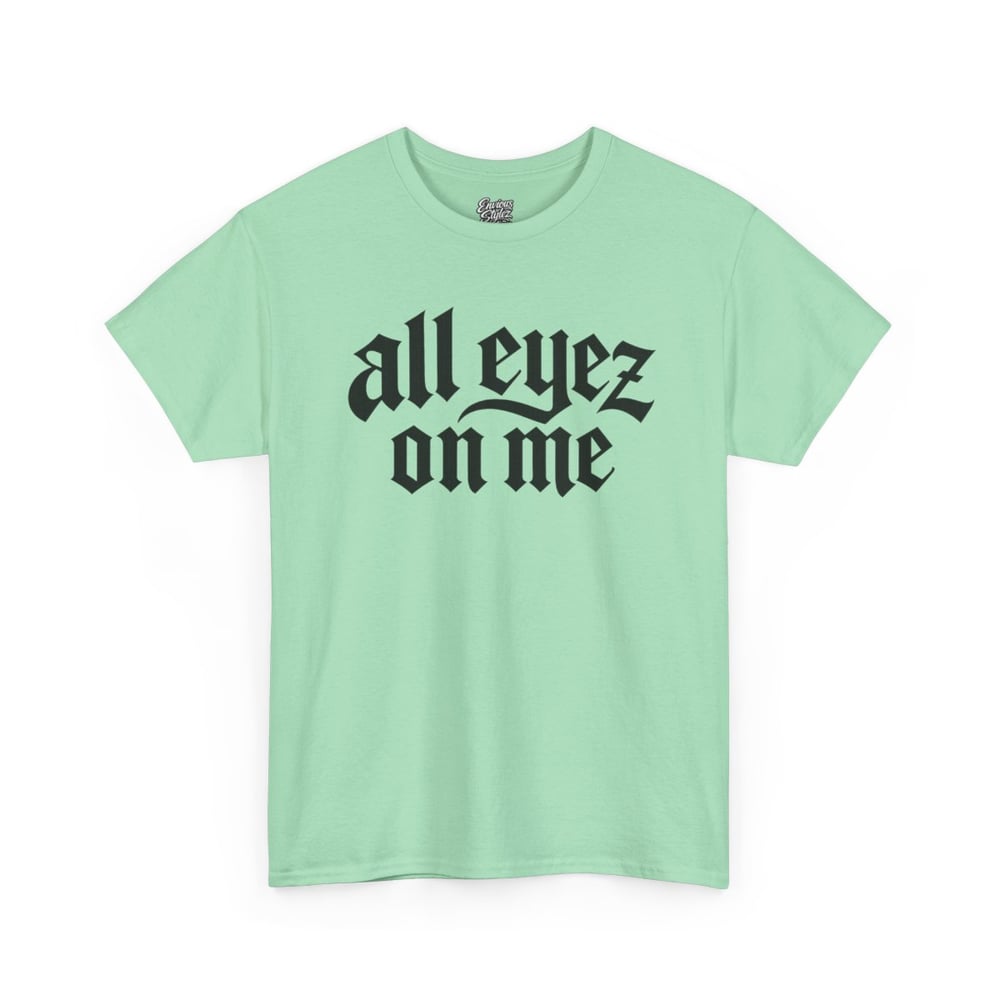 Image of Unisex All Eyez On Me Tee — Vintage Gothic Graphic T-Shirt
