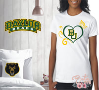 Image 6 of Baylor Bears, Baylor University Designs. SVG Files, Cricut, Studio, Digital Cut Files