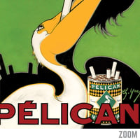 Image 4 of Pelican Cigarettes Vintage French Advertising Poster